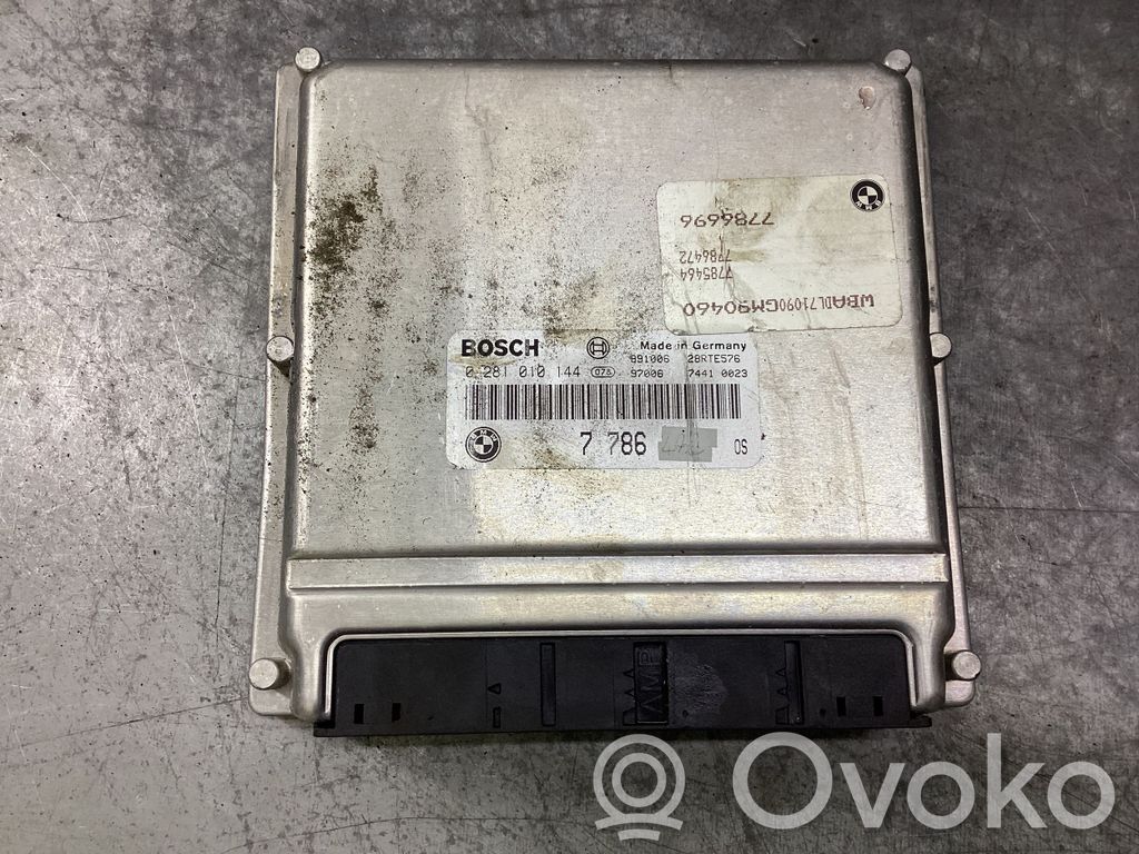 Moottorin ohjainlaite/moduuli   7786696,28RTE576,0281010144