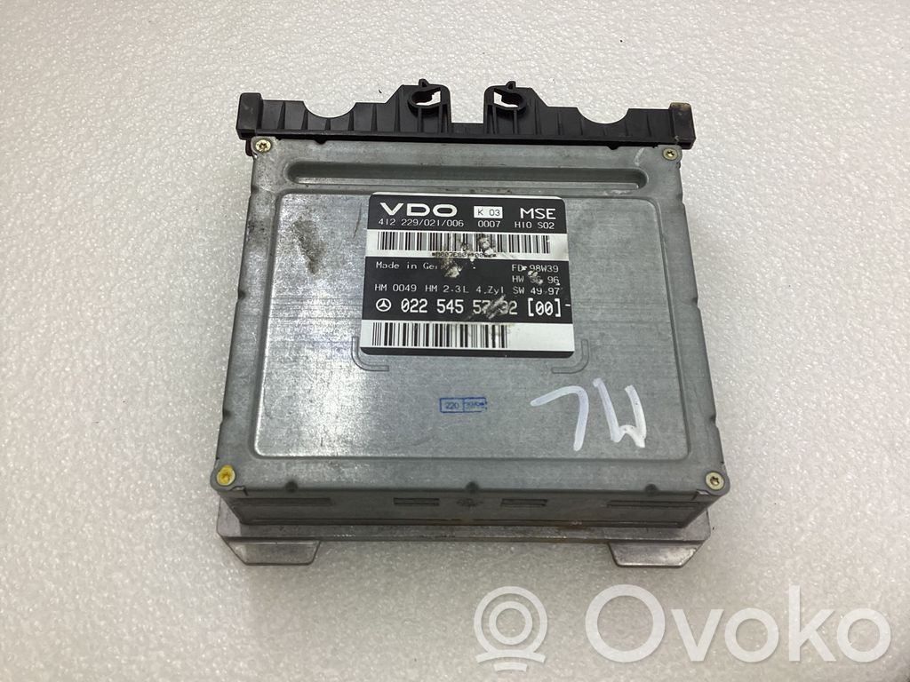 Mercedes-Benz ML W163 Unitate control motor/modul ECU 