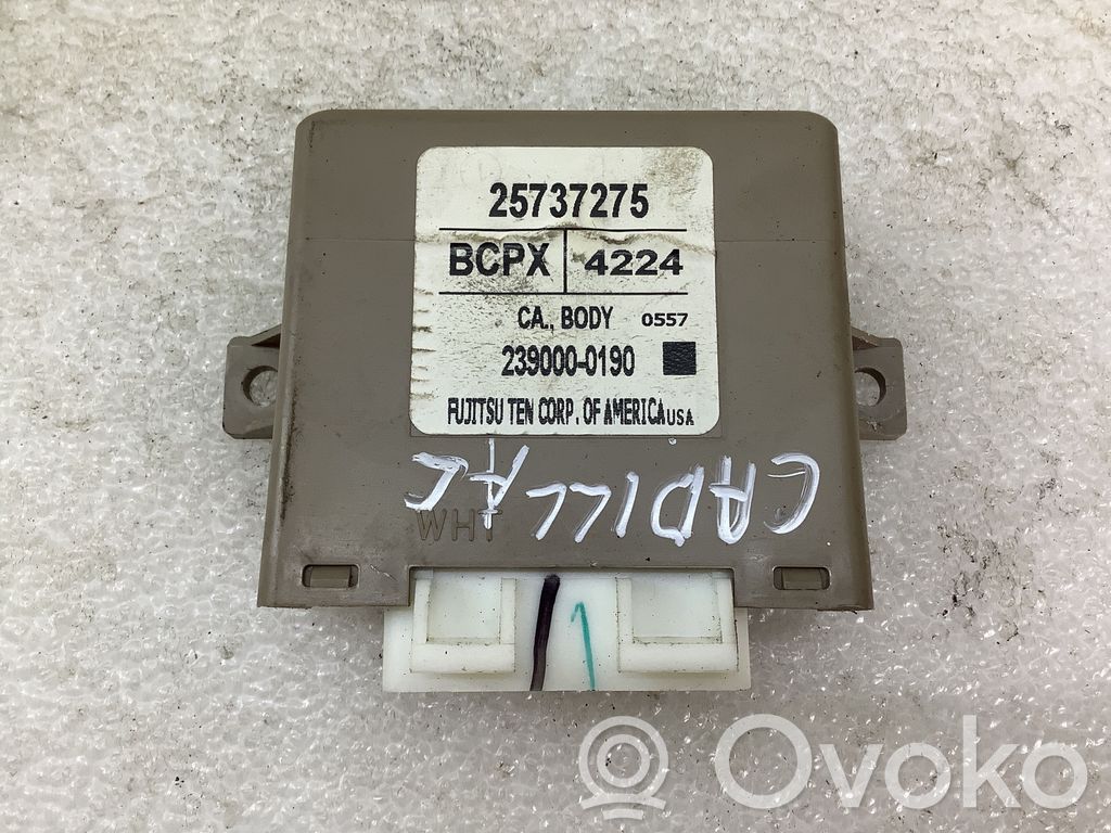 Cadillac SRX Seat control module 