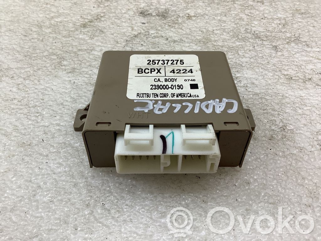 Cadillac SRX Seat control module 