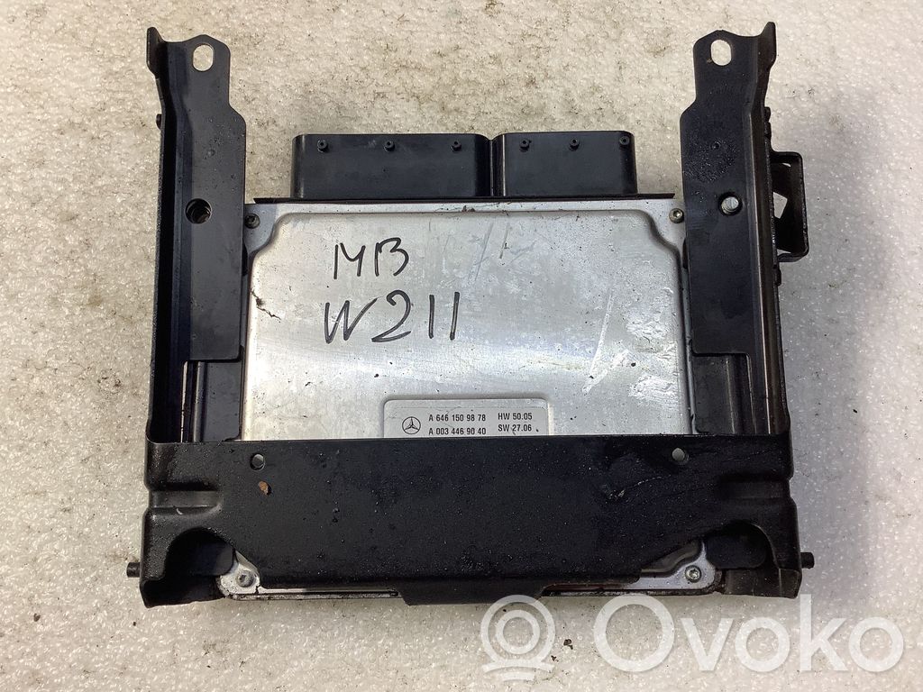 Mercedes-Benz E W211 Engine control unit/module 