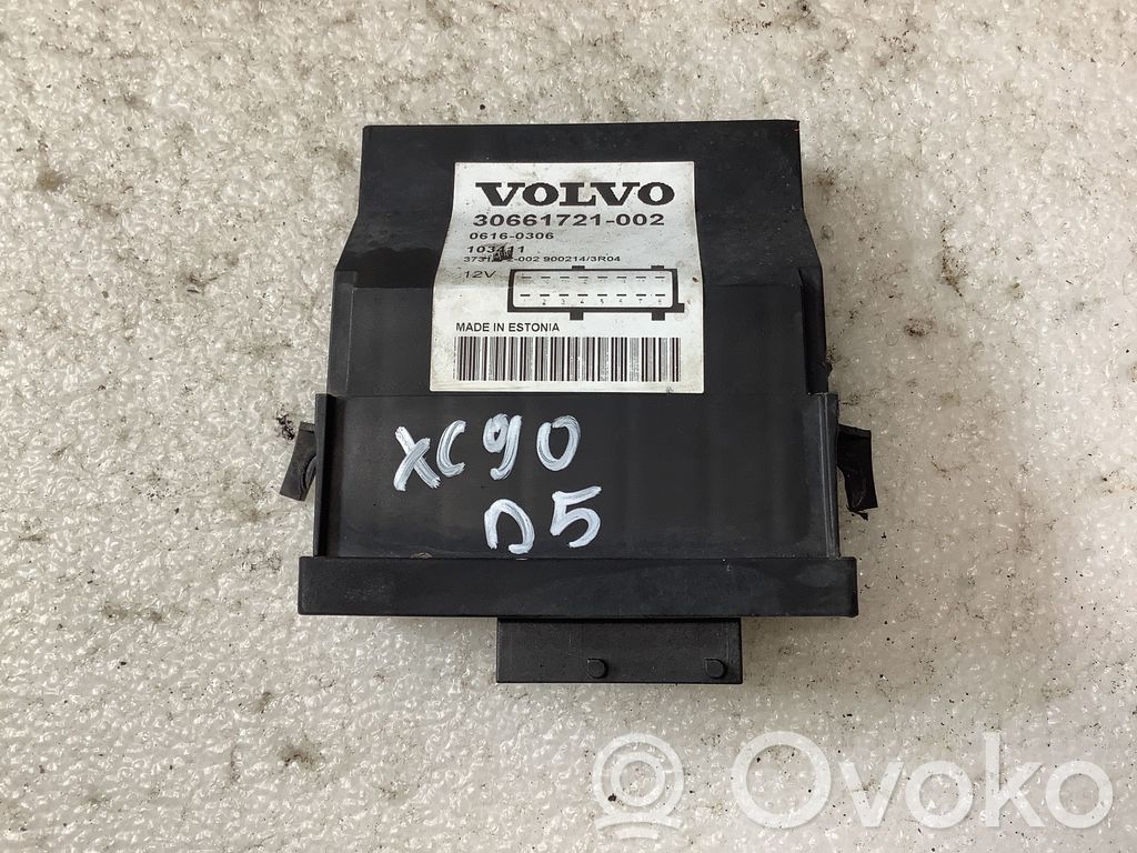 Volvo XC90 Auxiliary pre-heater (Webasto) 