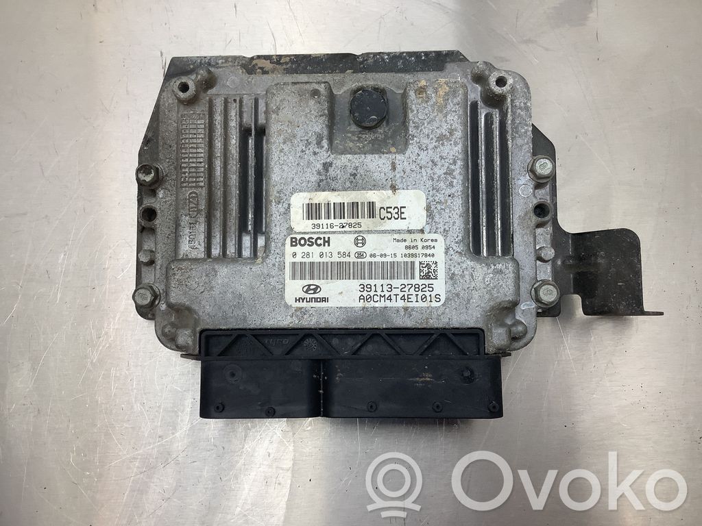 Engine control unit/module   3911627825,3911327825,0281013584