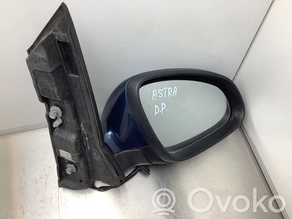 Opel Astra J Elektryczne lusterko boczne drzwi przednich 