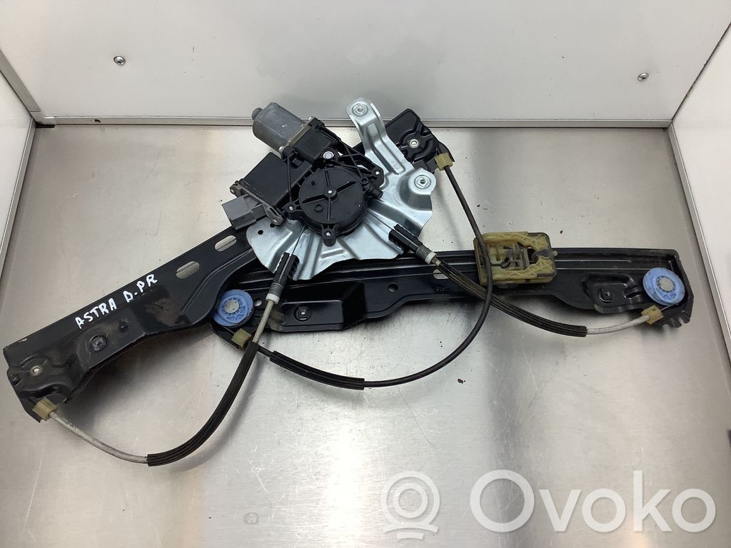 Opel Astra J Macara ușă față cu motor 