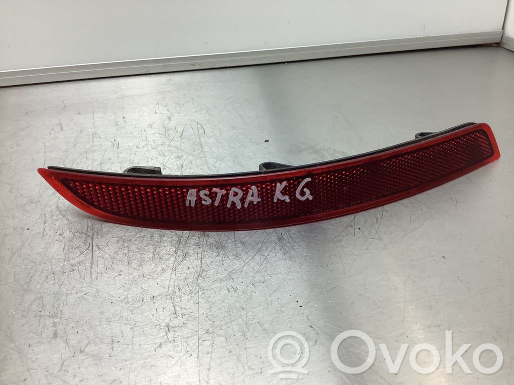 Opel Astra J Reflector de faros/luces traseros 