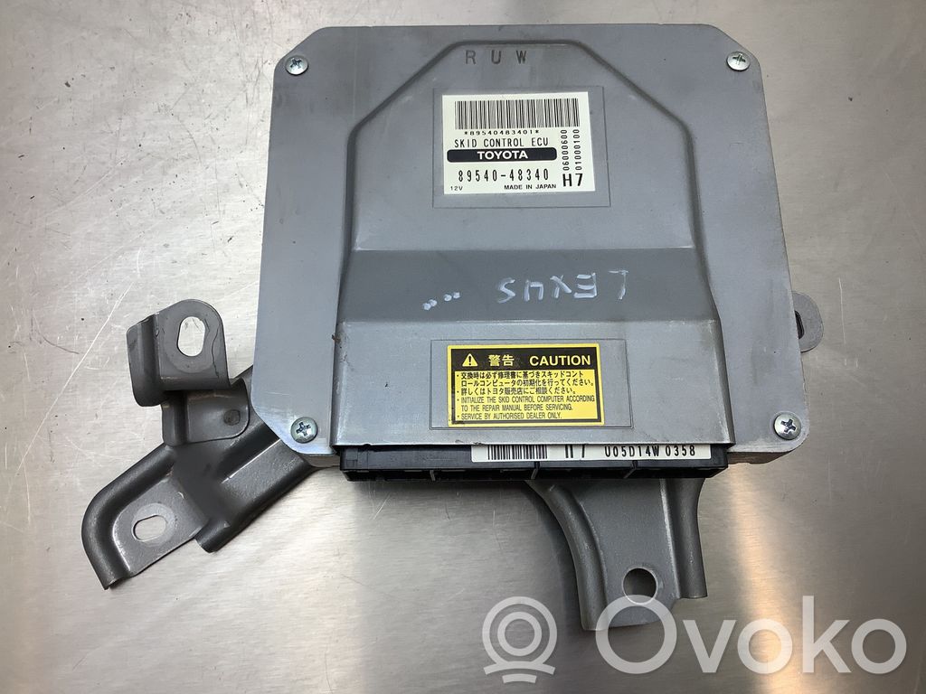 Lexus RX 330 - 350 - 400H Komputer / Sterownik ECU silnika 