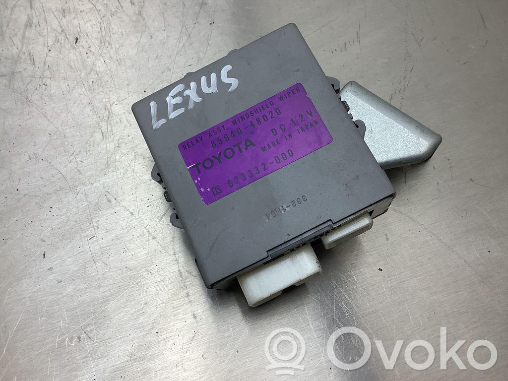 Lexus RX 330 - 350 - 400H Relè tergicristallo 