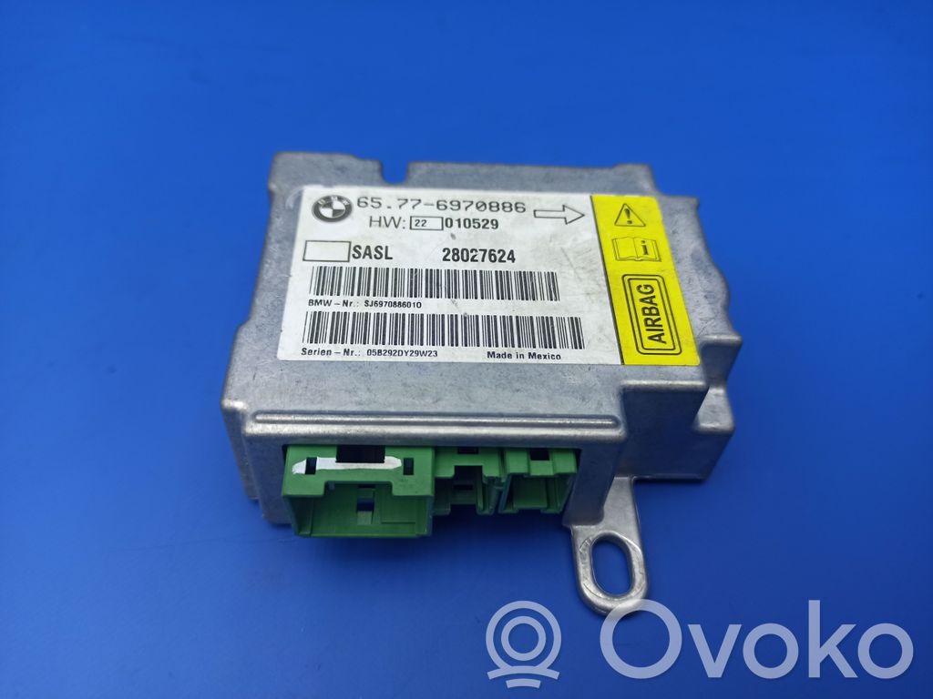 Centralina/modulo airbag   6970886,SJ6970886010,28027624