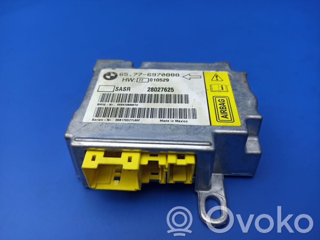 BMW 7 E65 E66 Unidad de control/módulo del Airbag 