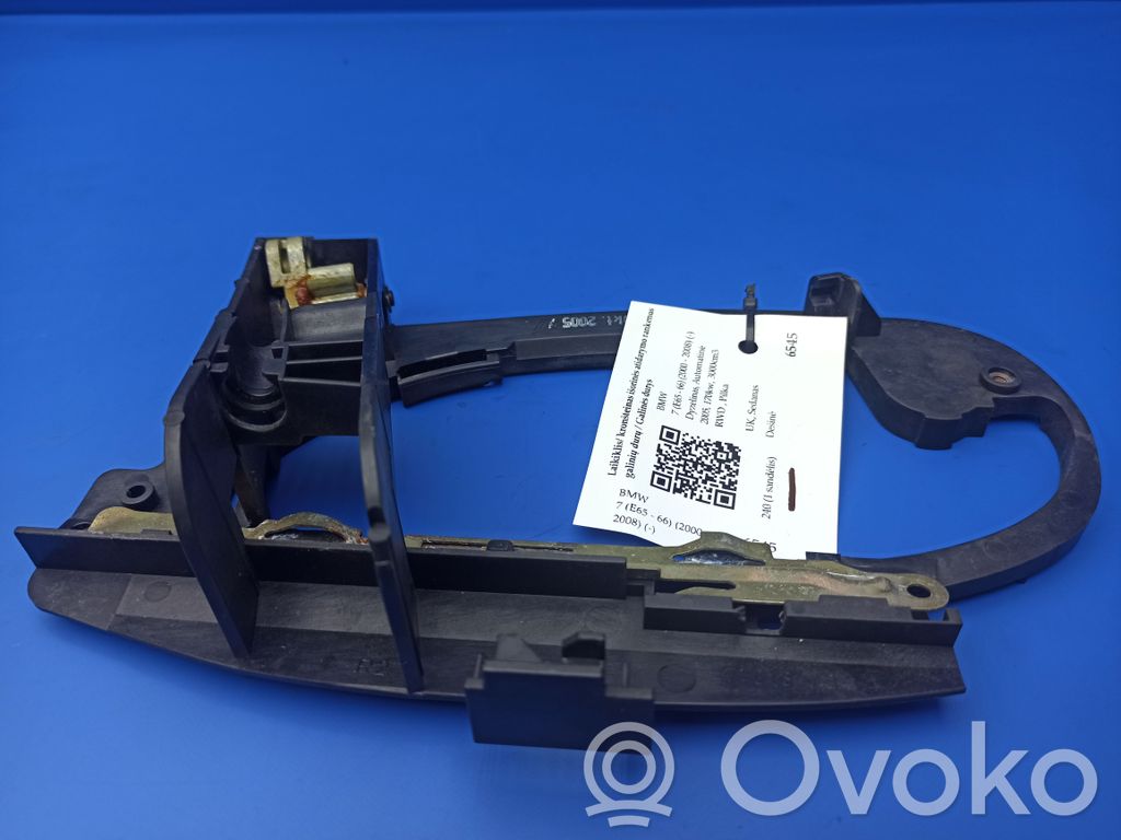 BMW 7 E65 E66 Manecilla/asa externa de la puerta trasera 