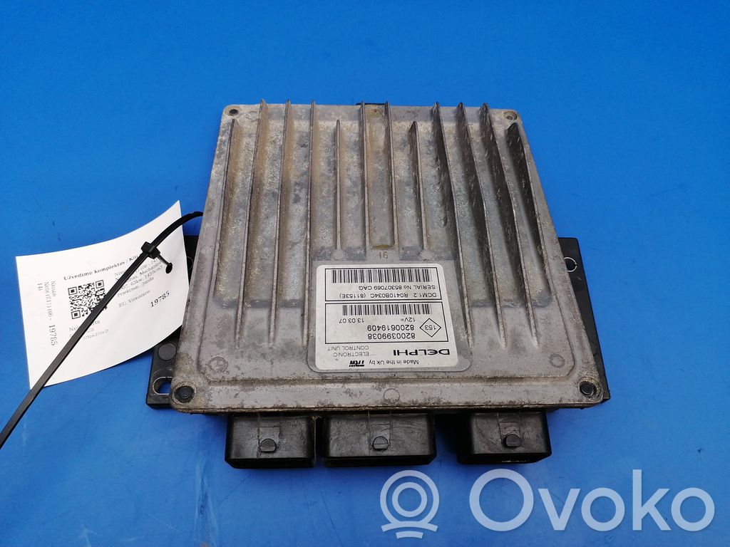 Engine control unit/module   9U30D,8200399038,8200619409