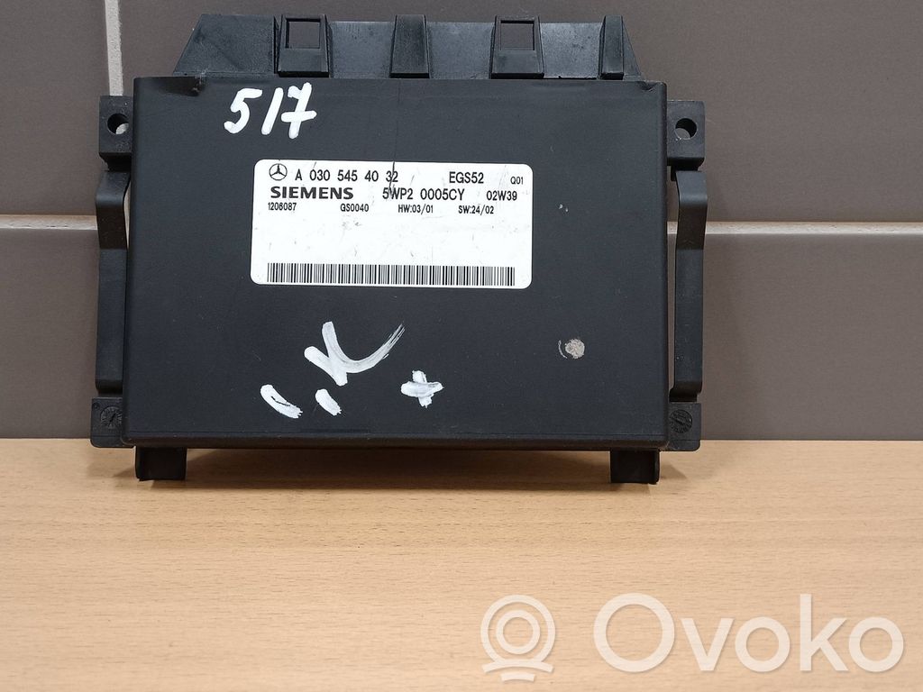 Mercedes-Benz E W211 Gearbox control unit/module 