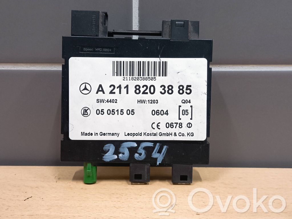 Mercedes-Benz E W211 Other control units/modules 