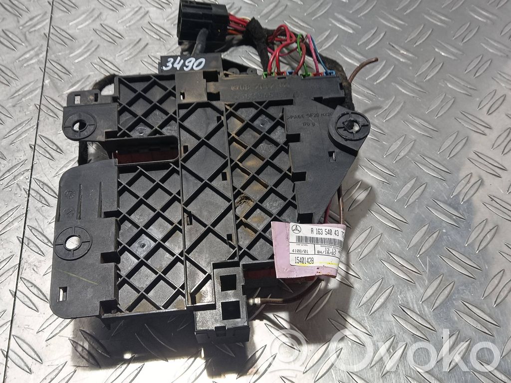 Mercedes-Benz ML W163 Fuse box set 
