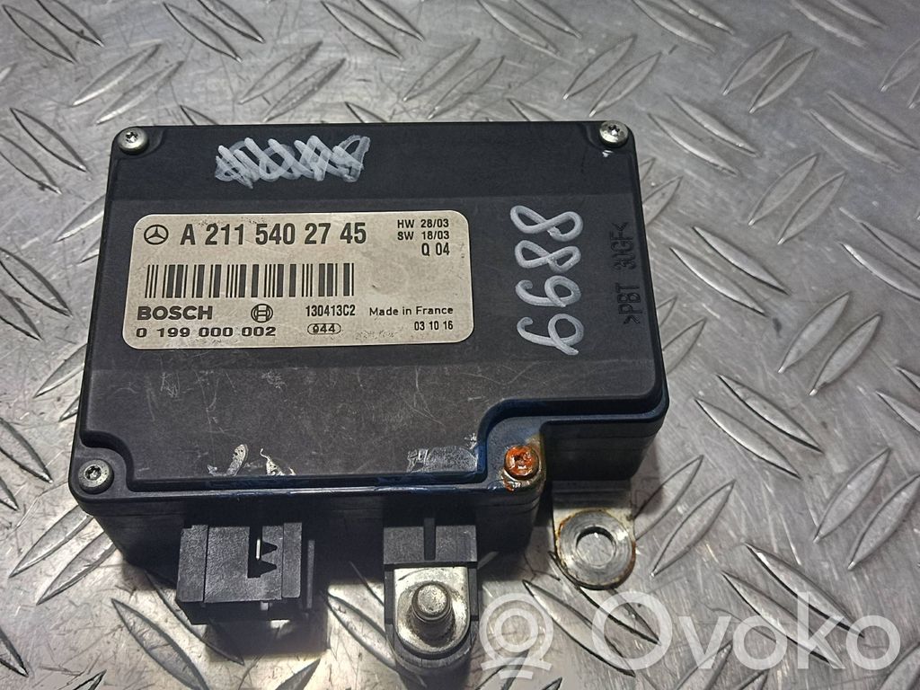 Mercedes-Benz E W211 Battery control module 