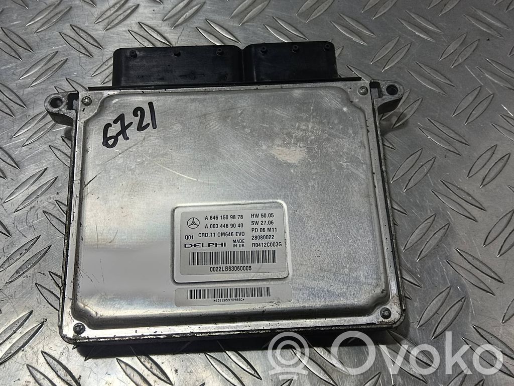Mercedes-Benz E W211 Engine control unit/module 