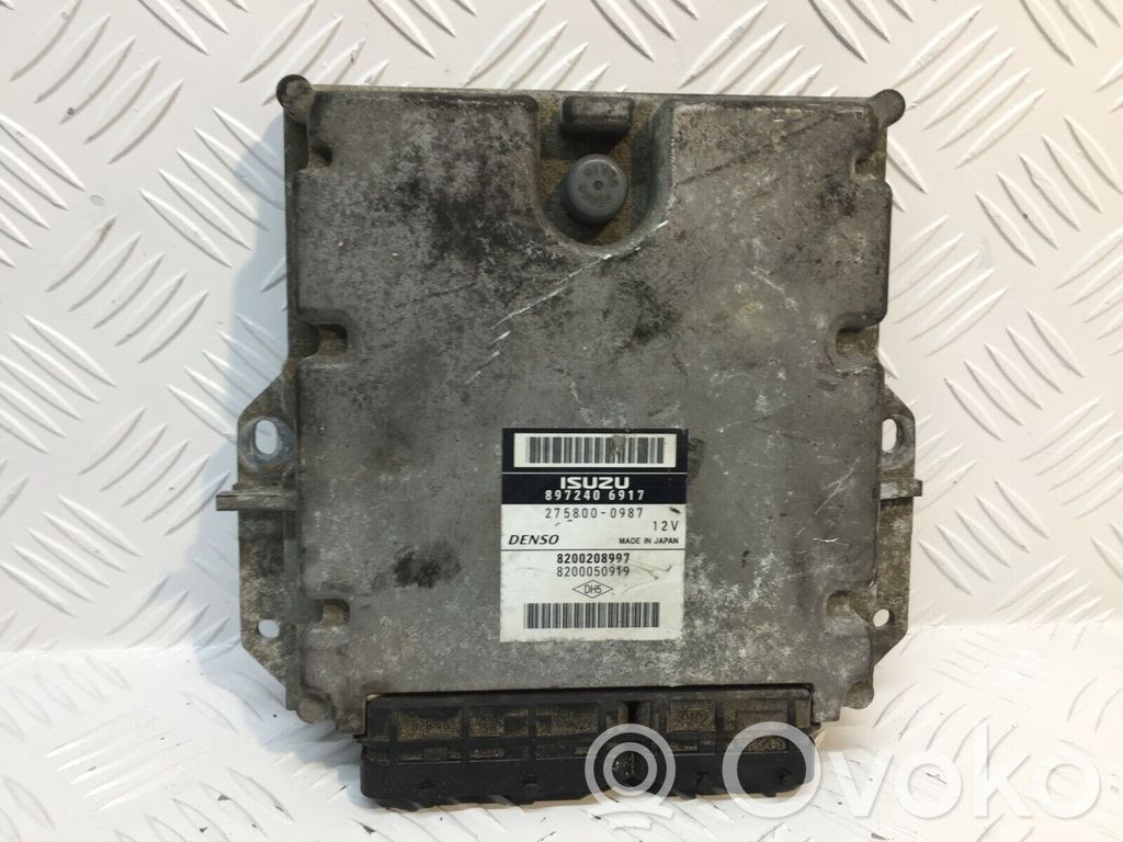 Renault Vel Satis Unidad de control/módulo ECU del motor 