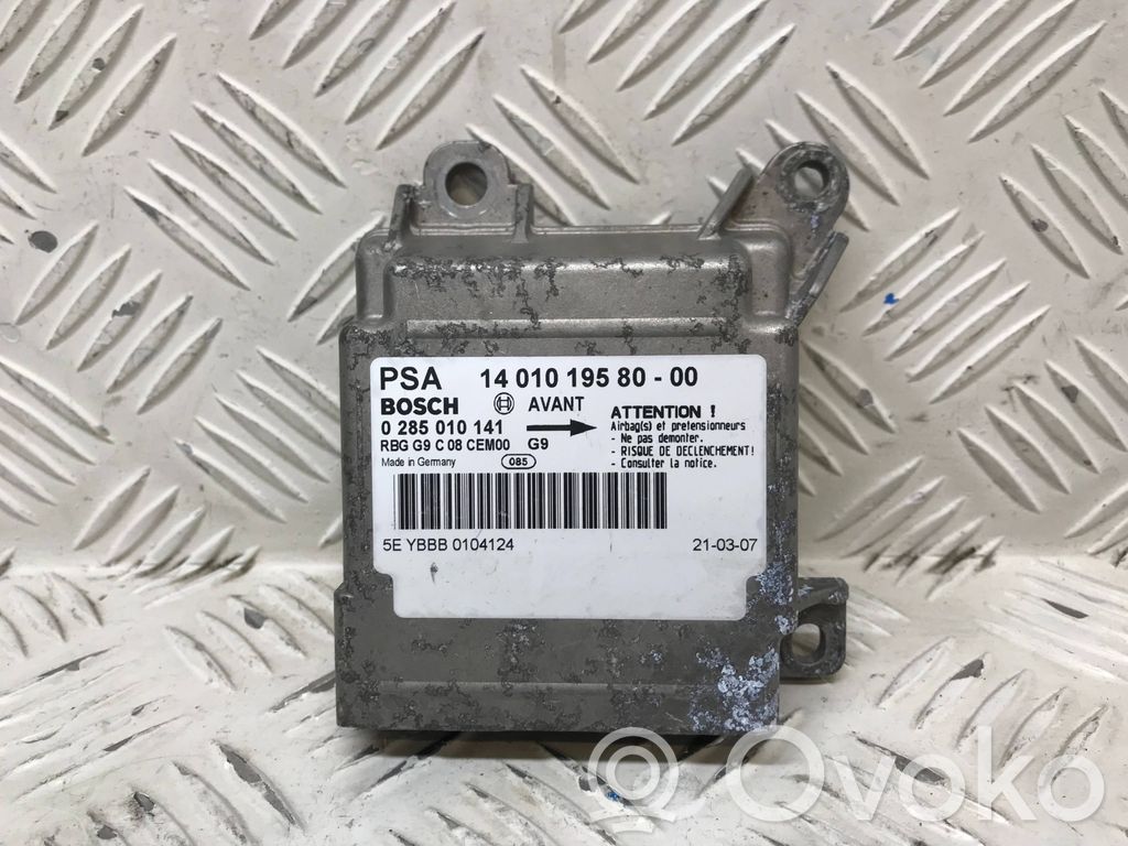 Peugeot Expert Unidad de control/módulo del Airbag 