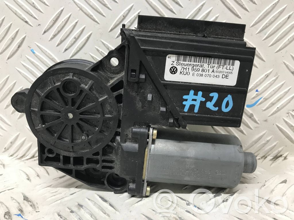 Volkswagen Multivan T5 Silnik regulatora szyby drzwi przednich 