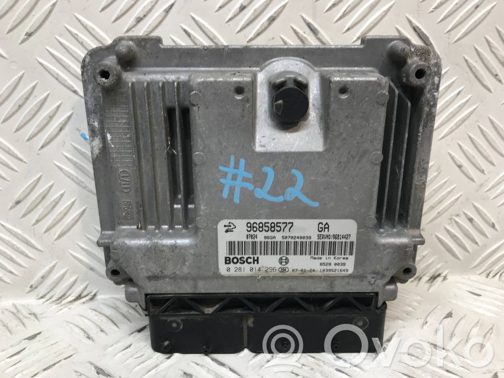 Chevrolet Captiva Engine control unit/module 