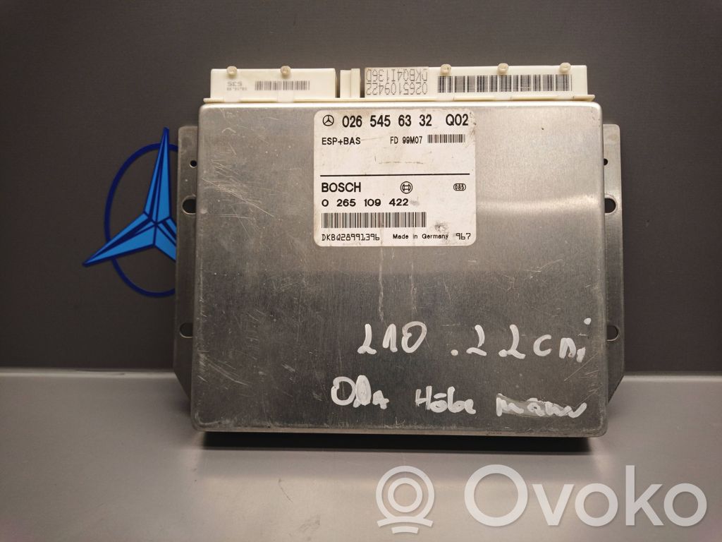 Mercedes-Benz E W210 Unitate control ESP (sistem de stabilitate) 