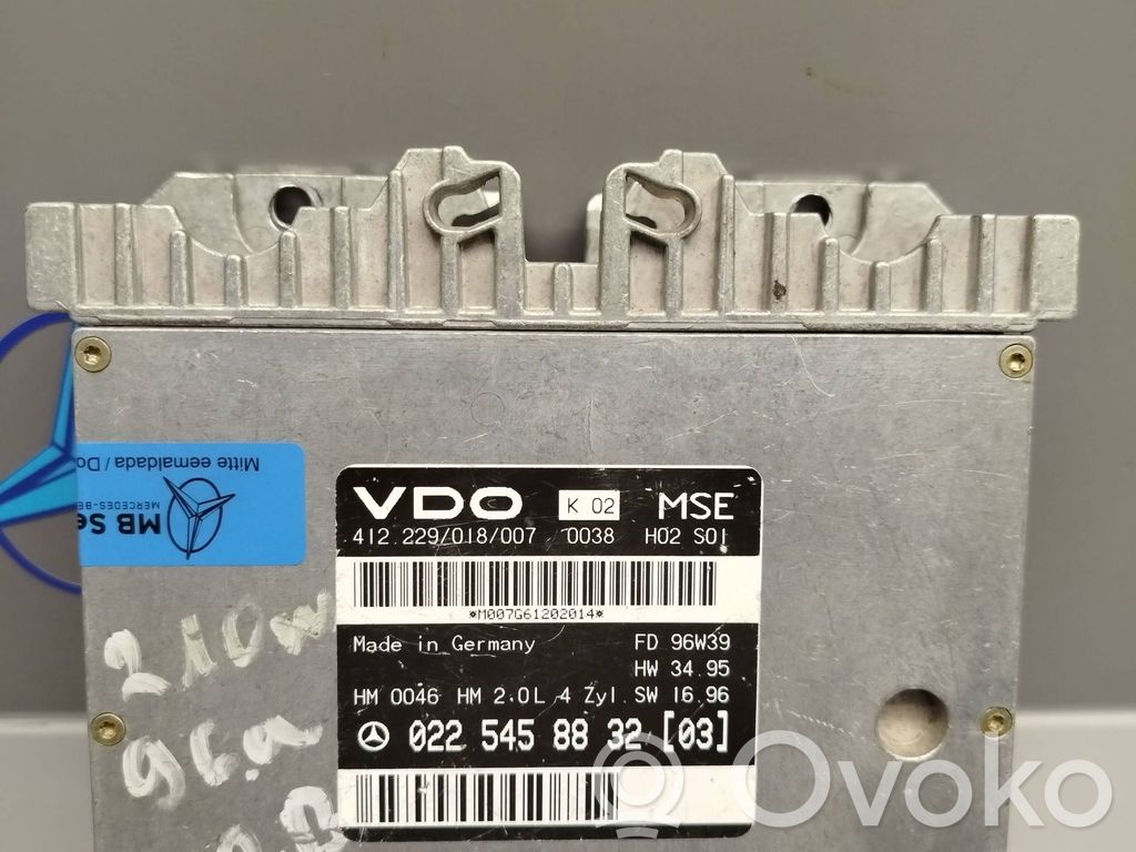 Mercedes-Benz E W210 Engine control unit/module 