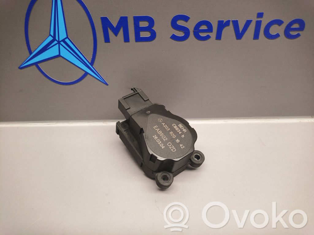 Mercedes-Benz C W203 Motorino attuatore aria 