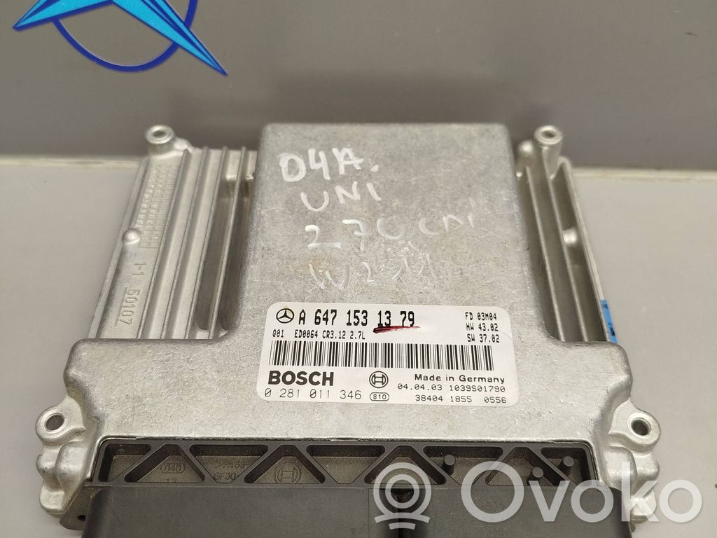 Mercedes-Benz E W211 Engine control unit/module 