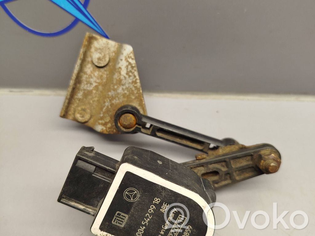 Mercedes-Benz E W212 Rear air suspension level height sensor 
