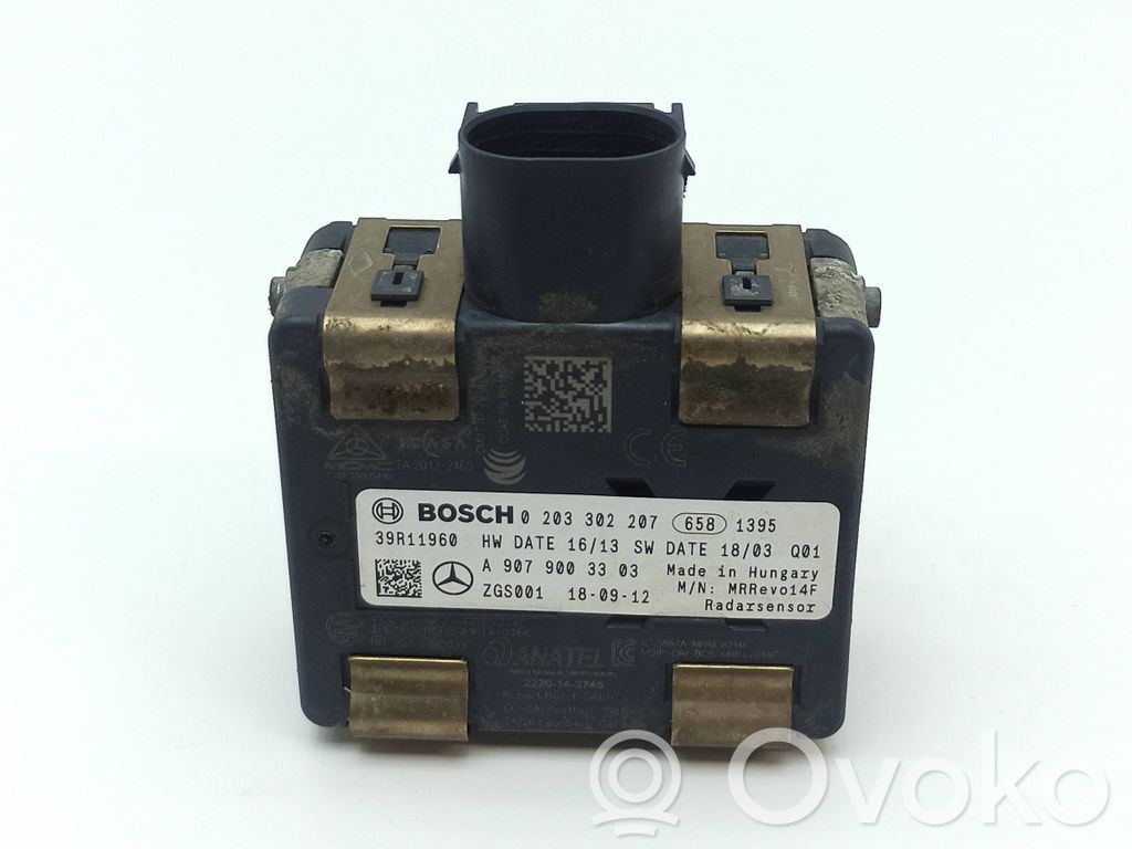 Mercedes-Benz Sprinter W907 W910 Sensor de radar Distronic 