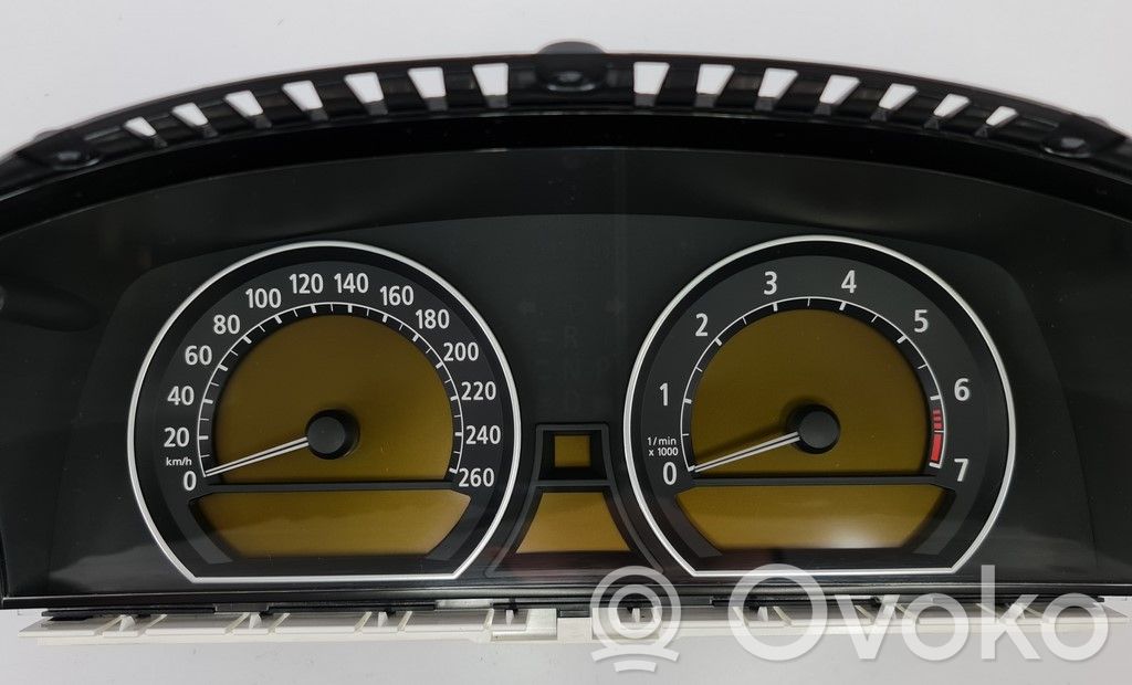 BMW 7 E65 E66 Spidometrs (instrumentu panelī) 