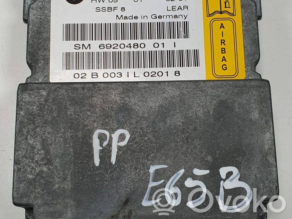 BMW 7 E65 E66 Airbag control unit/module 