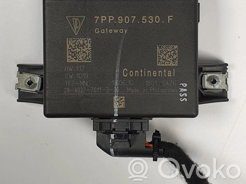 Porsche Cayenne (92A) Gateway control module 