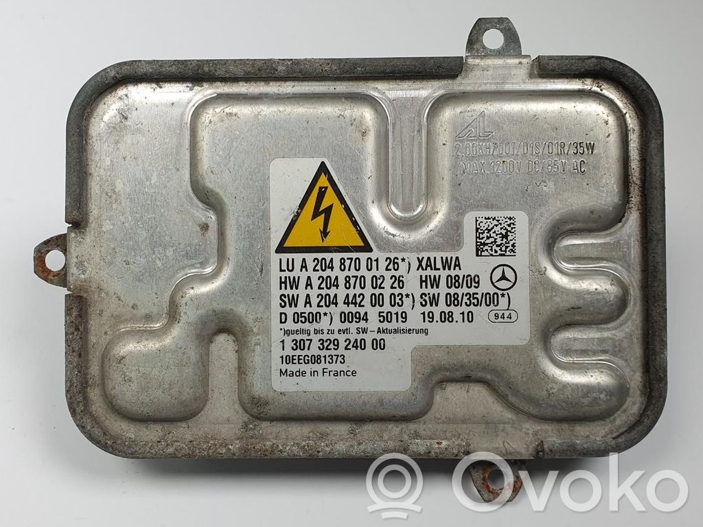 Mercedes-Benz C W204 Modulo di controllo ballast LED