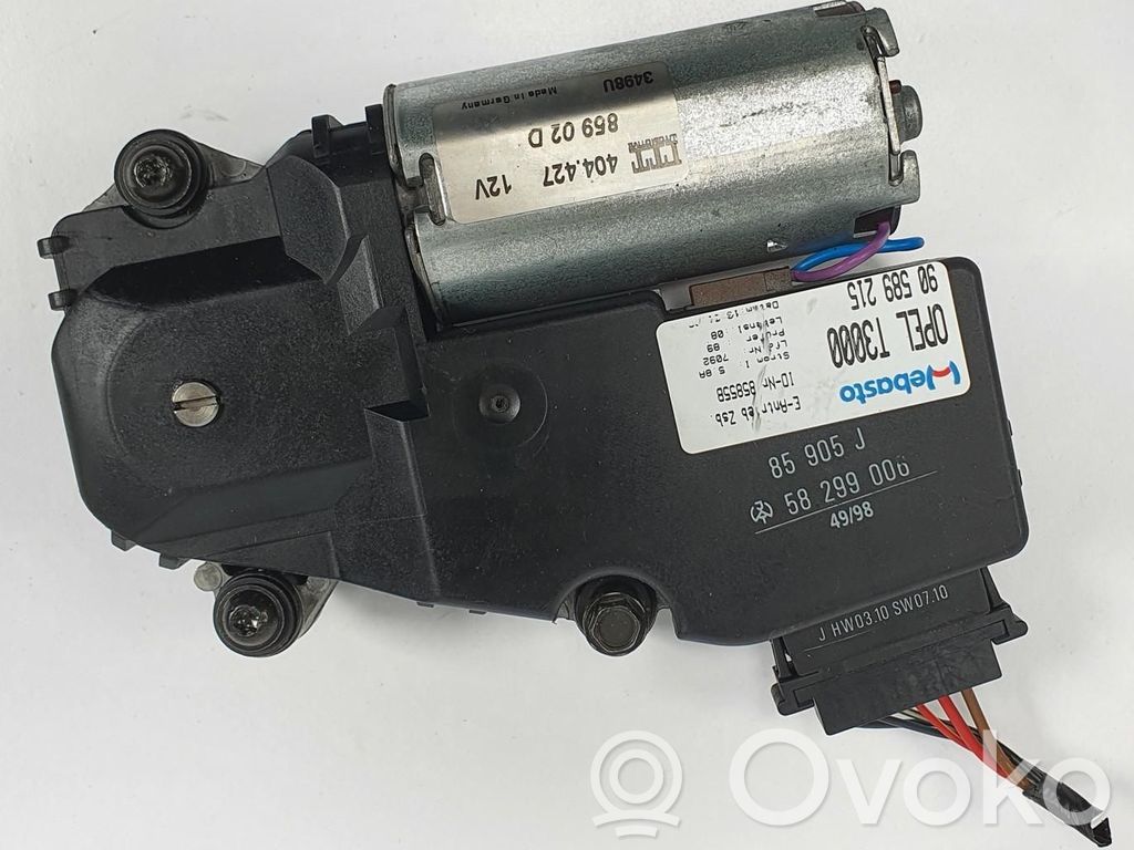 Opel Astra G Kattoikkunan ohjainlaite/moduuli 