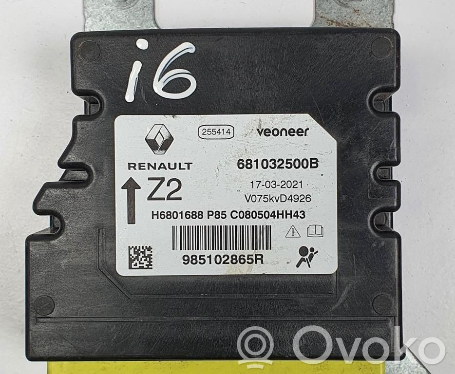 Dacia Sandero III Airbag control unit/module 