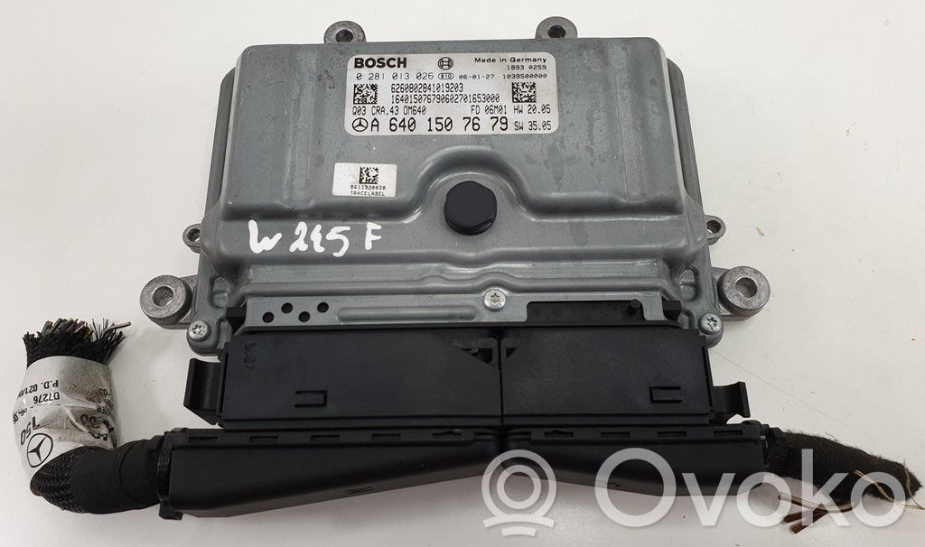 Mercedes-Benz A W169 Engine control unit/module ECU 