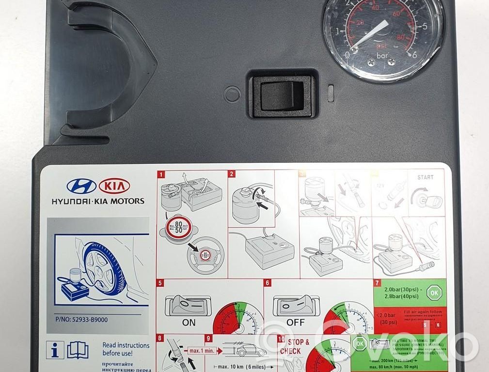 Hyundai i10 Compresor de la bomba de aire para neumáticos 