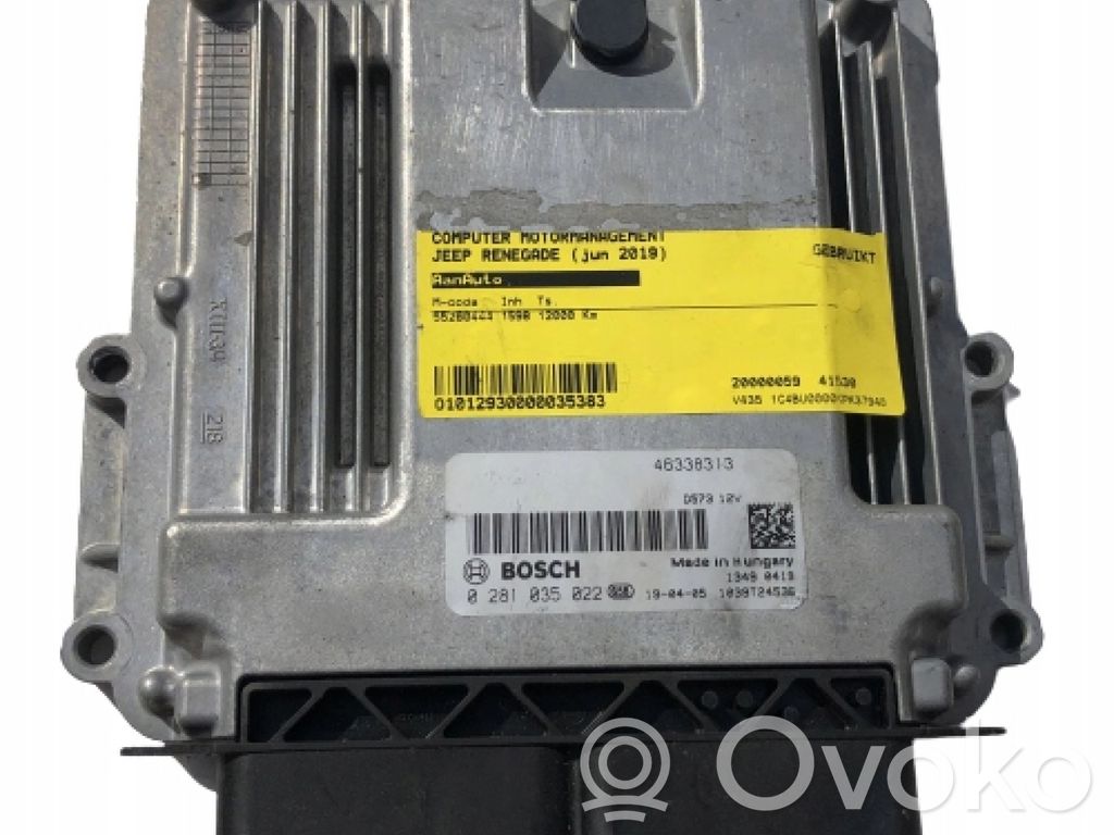 Jeep Renegade Other control units/modules 