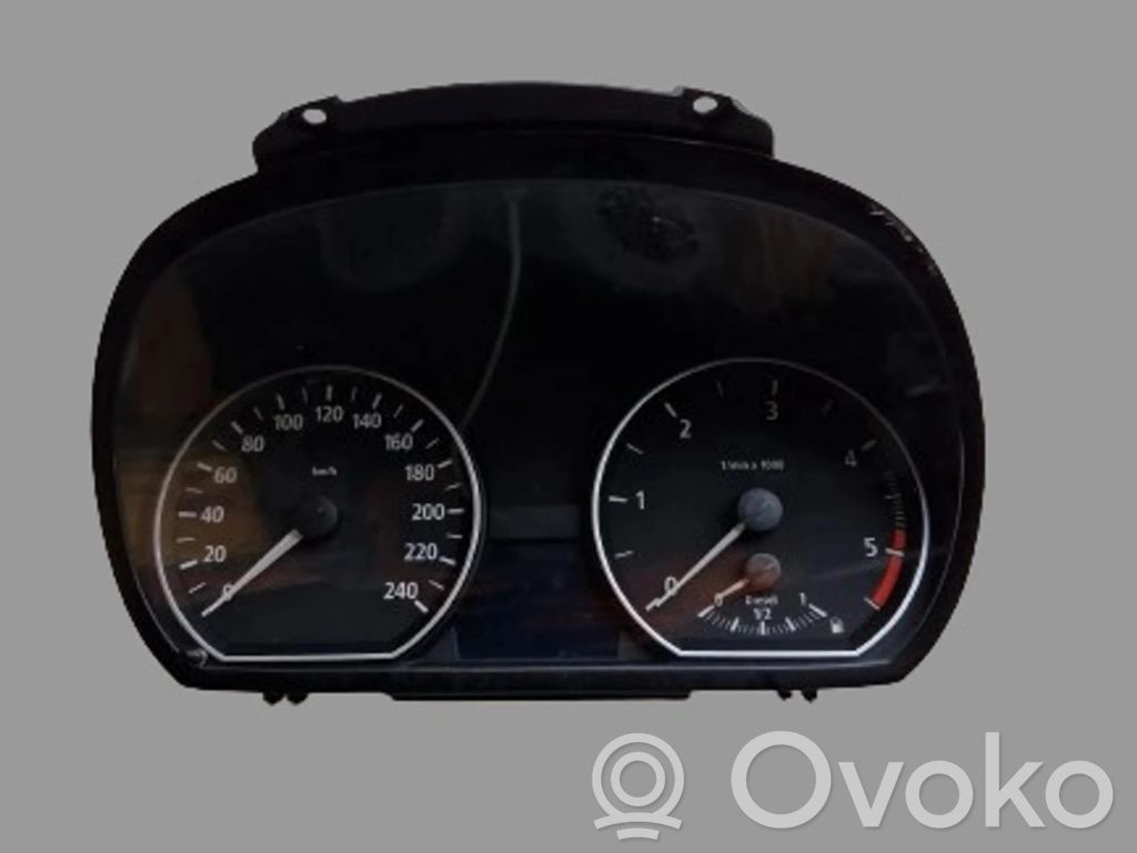 BMW 3 E90 E91 Spidometras (prietaisų skydelis) 