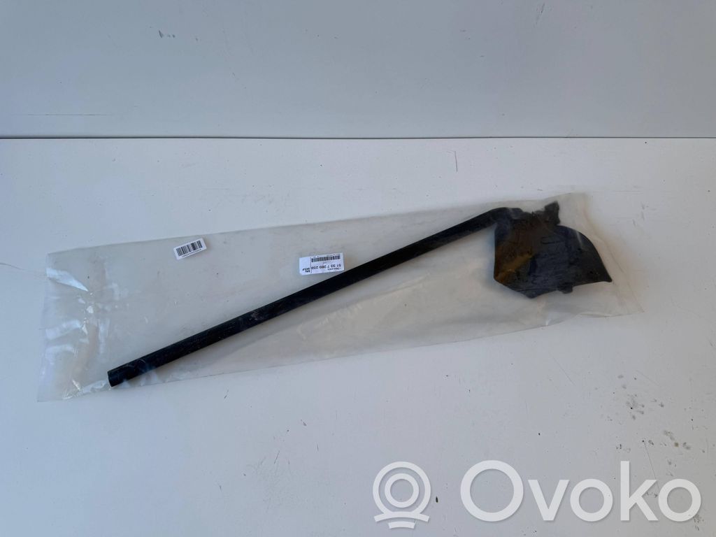 BMW 5 GT F07 Guarnizione in gomma finestrino della portiera anteriore coupé 