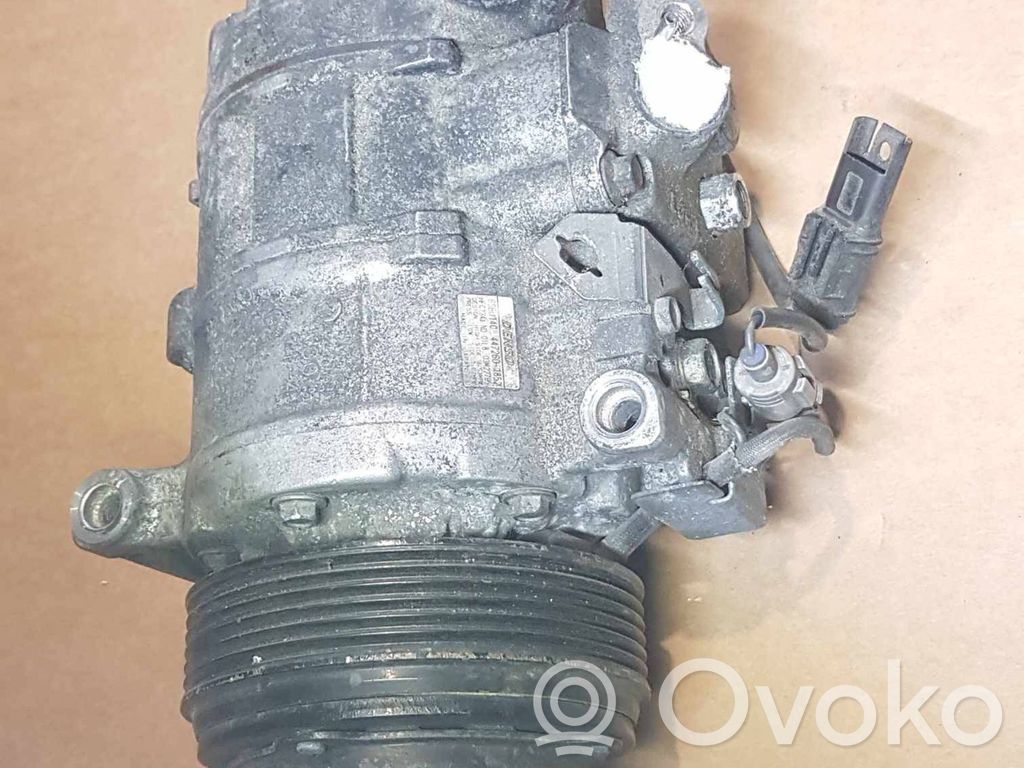 BMW 5 E60 E61 Ilmastointilaitteen kompressorin pumppu (A/C) 