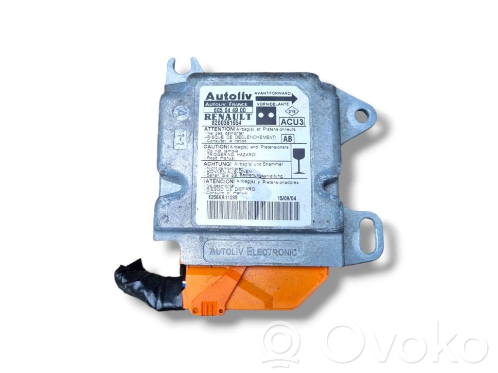 Renault Kangoo I Airbag control unit/module 
