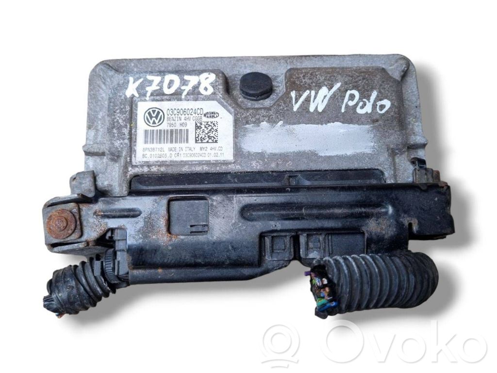 Volkswagen Polo IV 9N3 Engine control unit/module ECU 