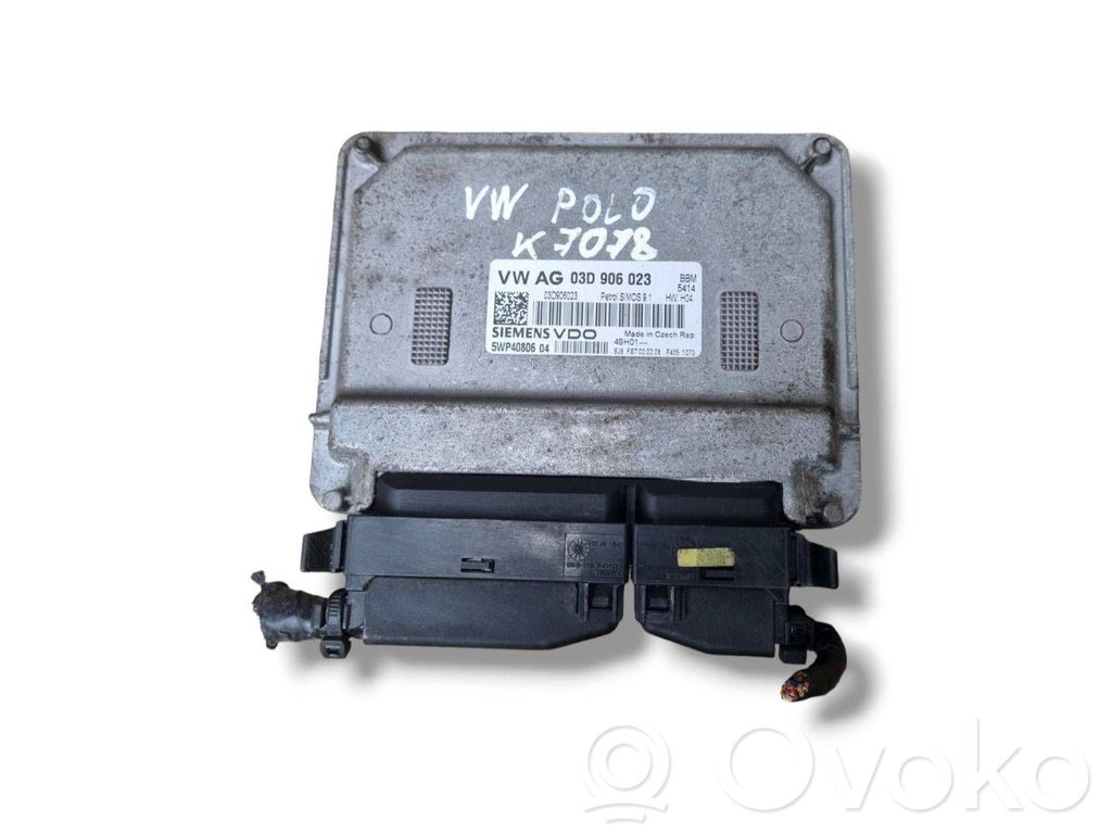 Volkswagen Polo IV 9N3 Engine control unit/module ECU 