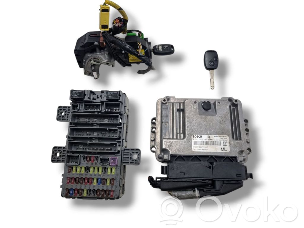 Honda Civic Komputer / Sterownik ECU i komplet kluczy 