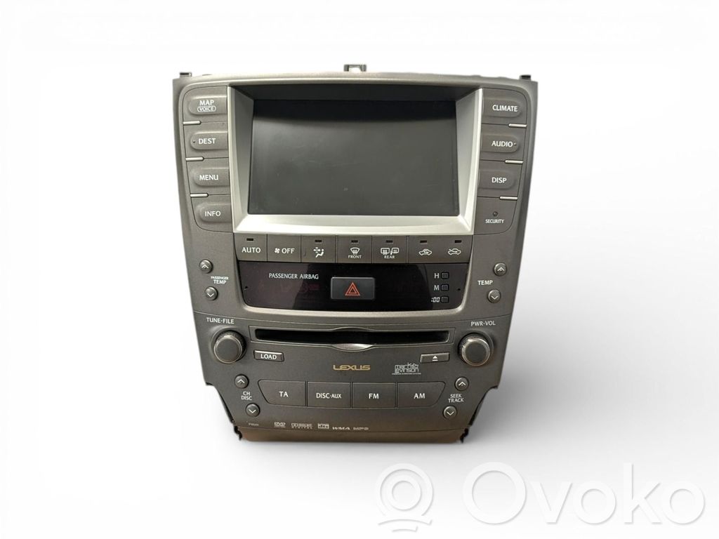 Lexus IS 220D-250-350 Panel / Radioodtwarzacz CD/DVD/GPS 