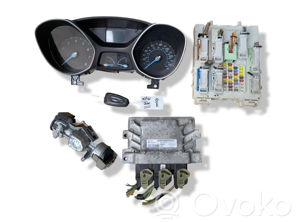 Engine ECU kit and lock set   S180127006,BV6112A650BD