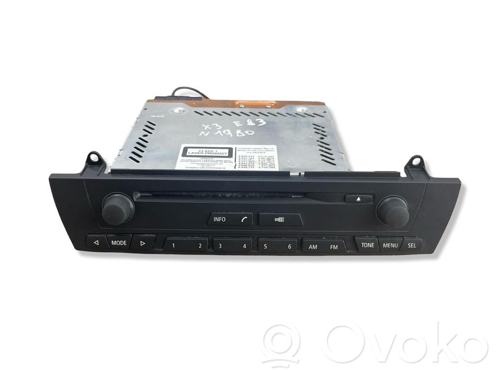 BMW X3 E83 Unitate principală radio/CD/DVD/GPS 